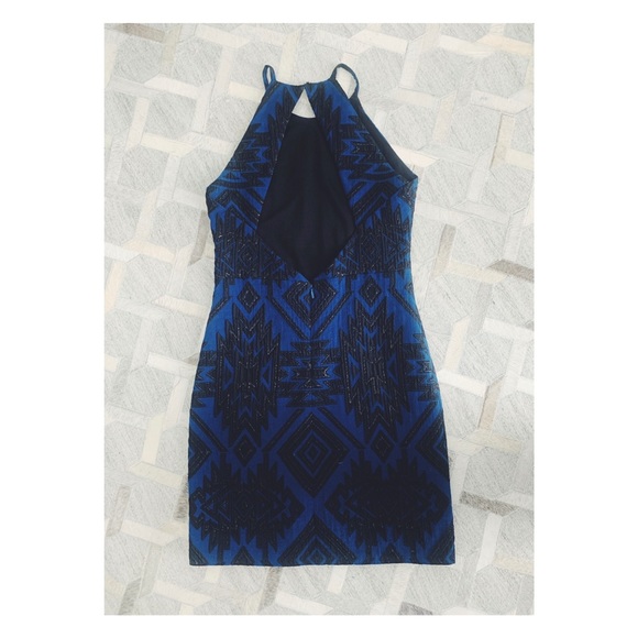 PARKER Printed Bodycon Dress (worn once) - Picture 4 of 8